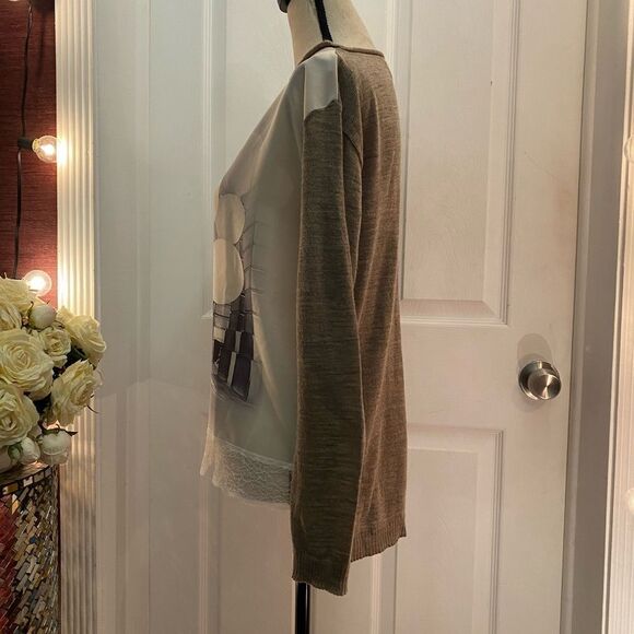 Gabriel collection front photo print sweater, S - Picture 7 of 13